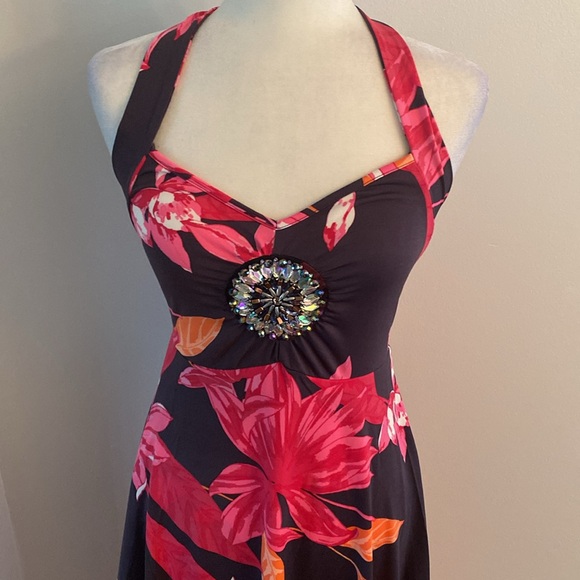 Venus NWOT halter dress XS but stretchy - Picture 3 of 12